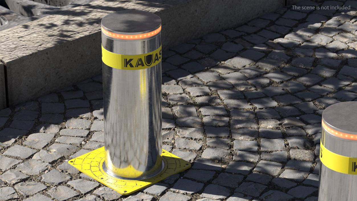 3D Kavass Automatic Retractable Bollard