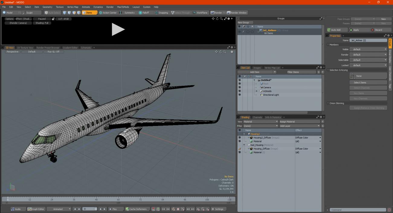 Jet Airliner 3D