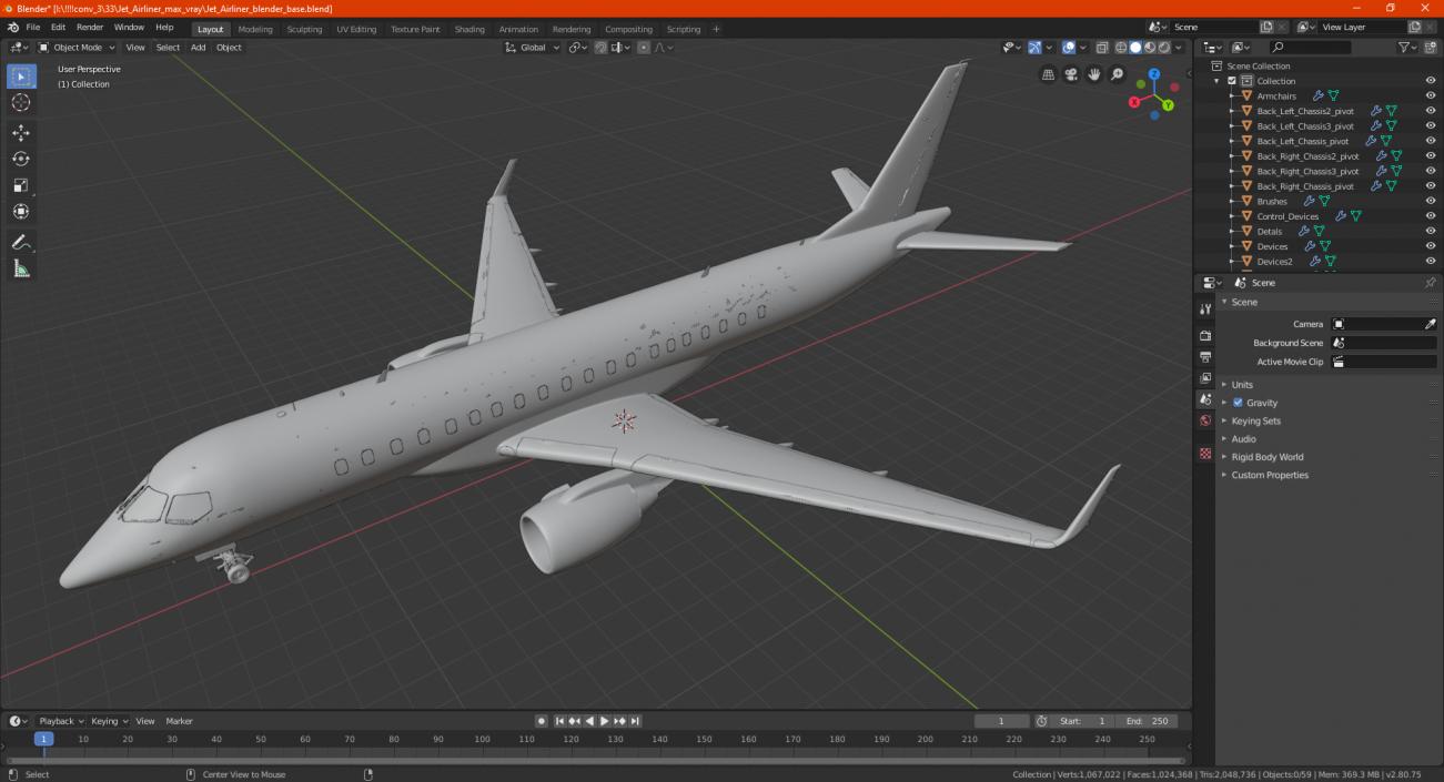 Jet Airliner 3D