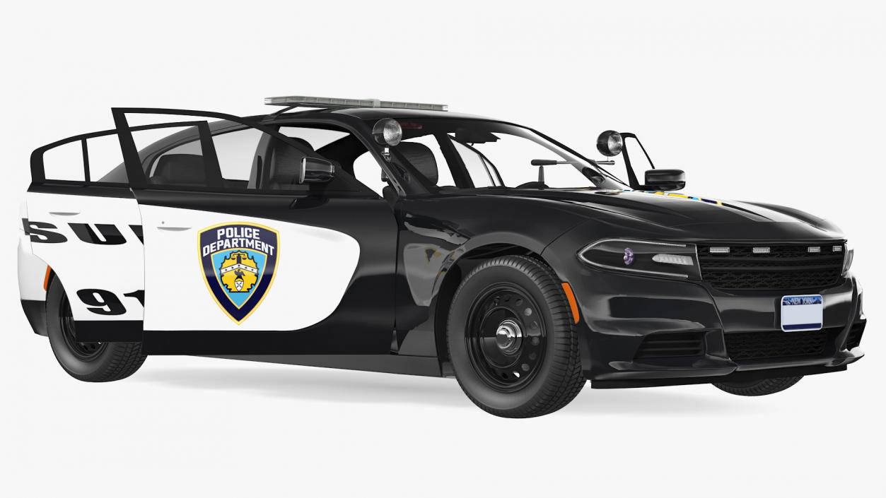 3D model Police Car