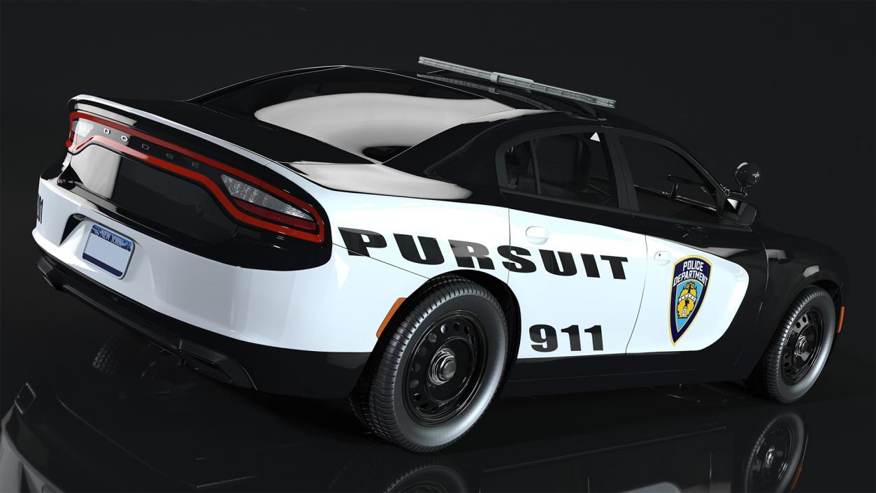 3D model Police Car