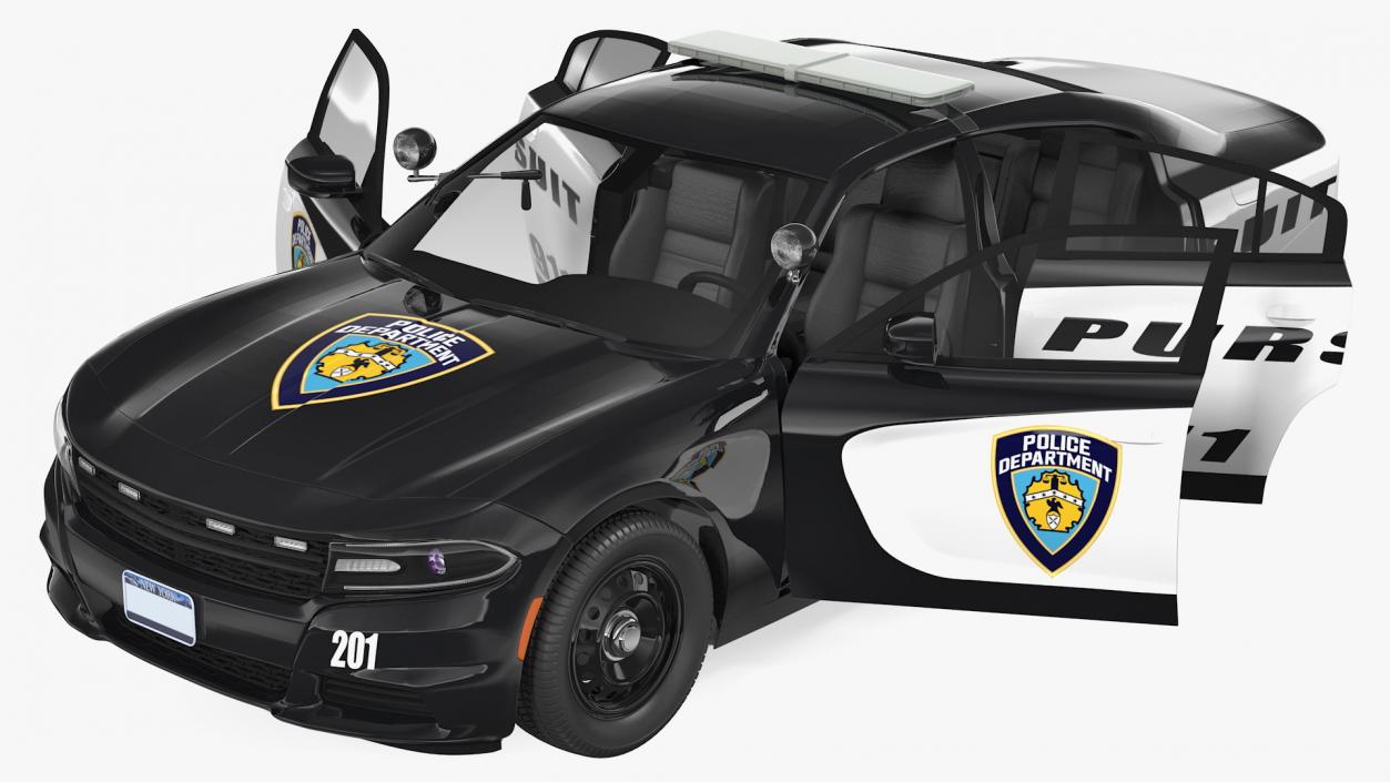 3D model Police Car