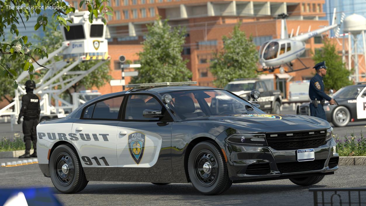 3D model Police Car