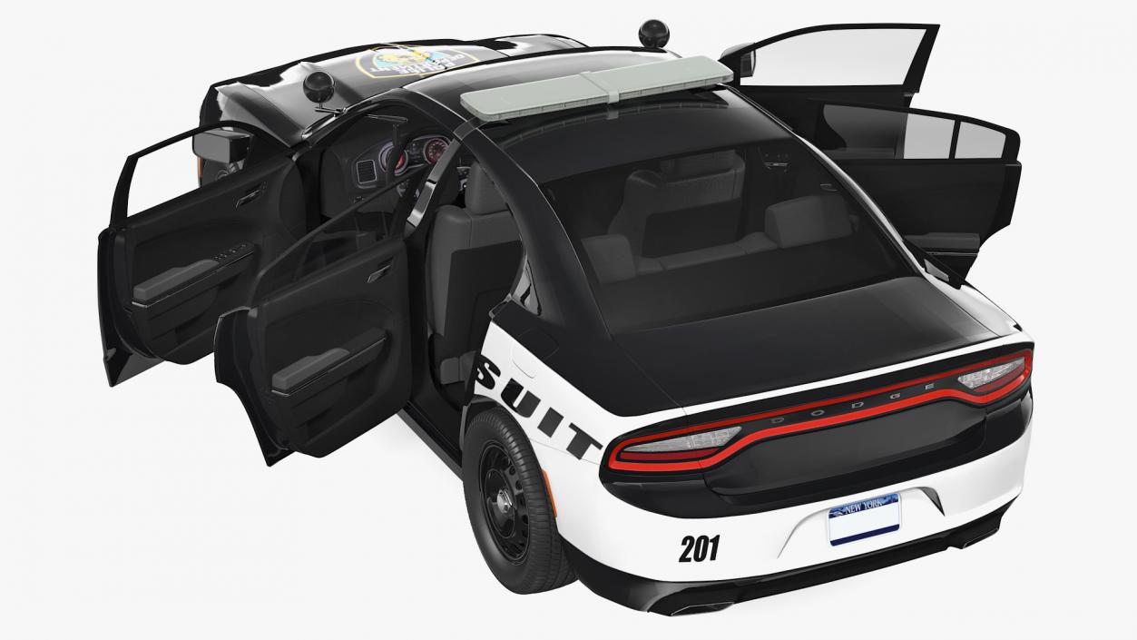 3D model Police Car