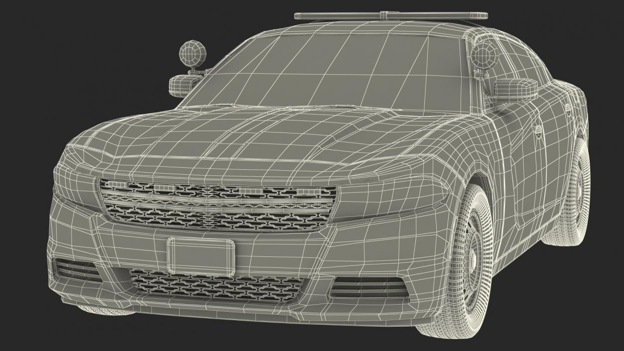 3D model Police Car