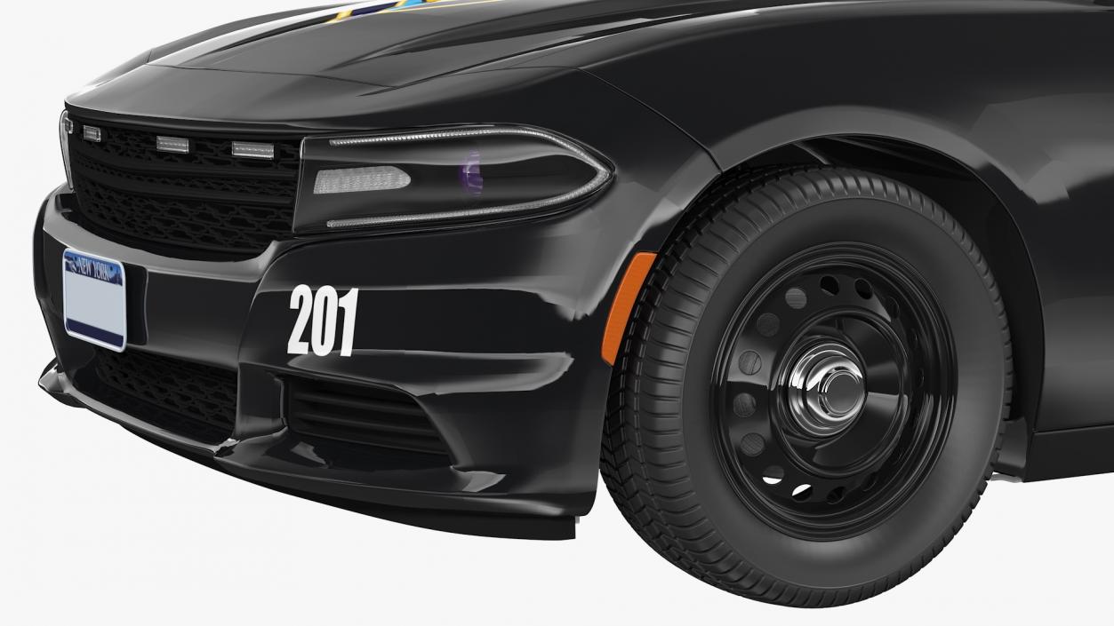 3D model Police Car