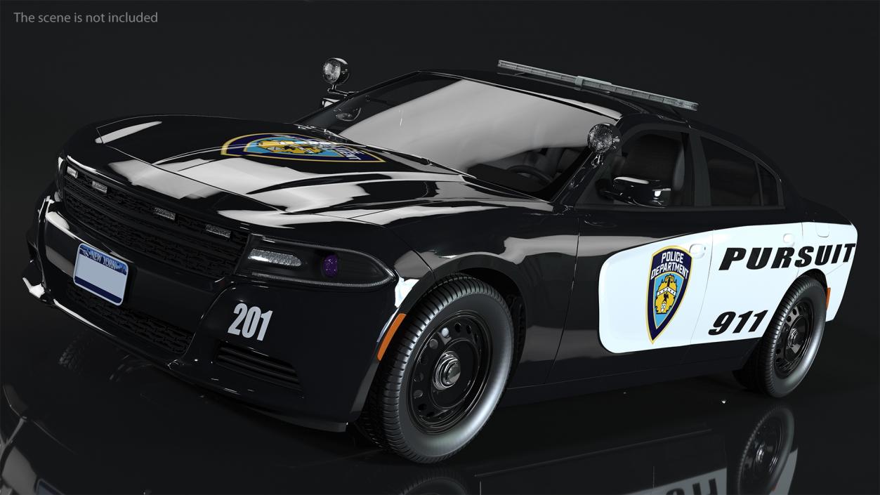 3D model Police Car