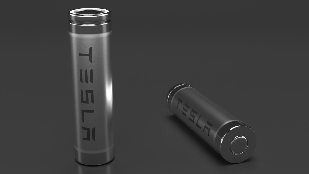 Tesla Batteries Set 3D model