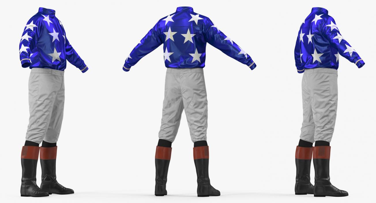 Horse Racing Jockey Costume 3D