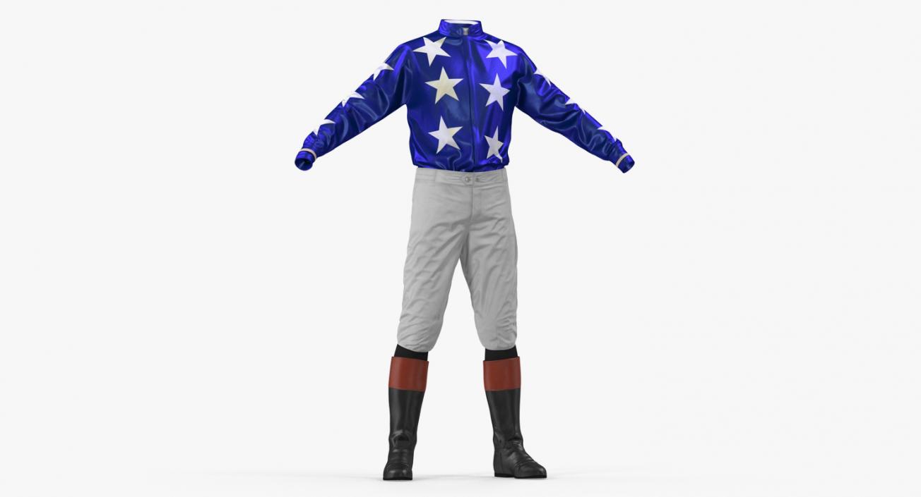 Horse Racing Jockey Costume 3D