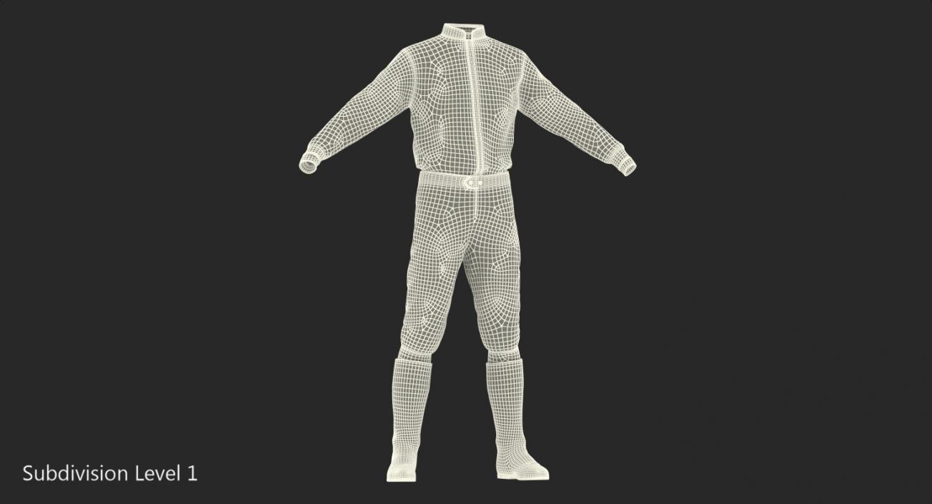 Horse Racing Jockey Costume 3D