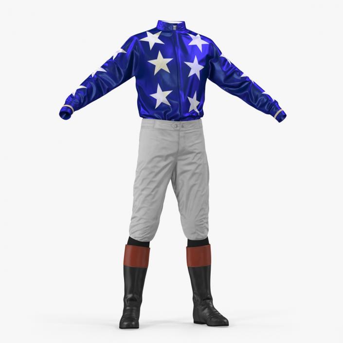 Horse Racing Jockey Costume 3D