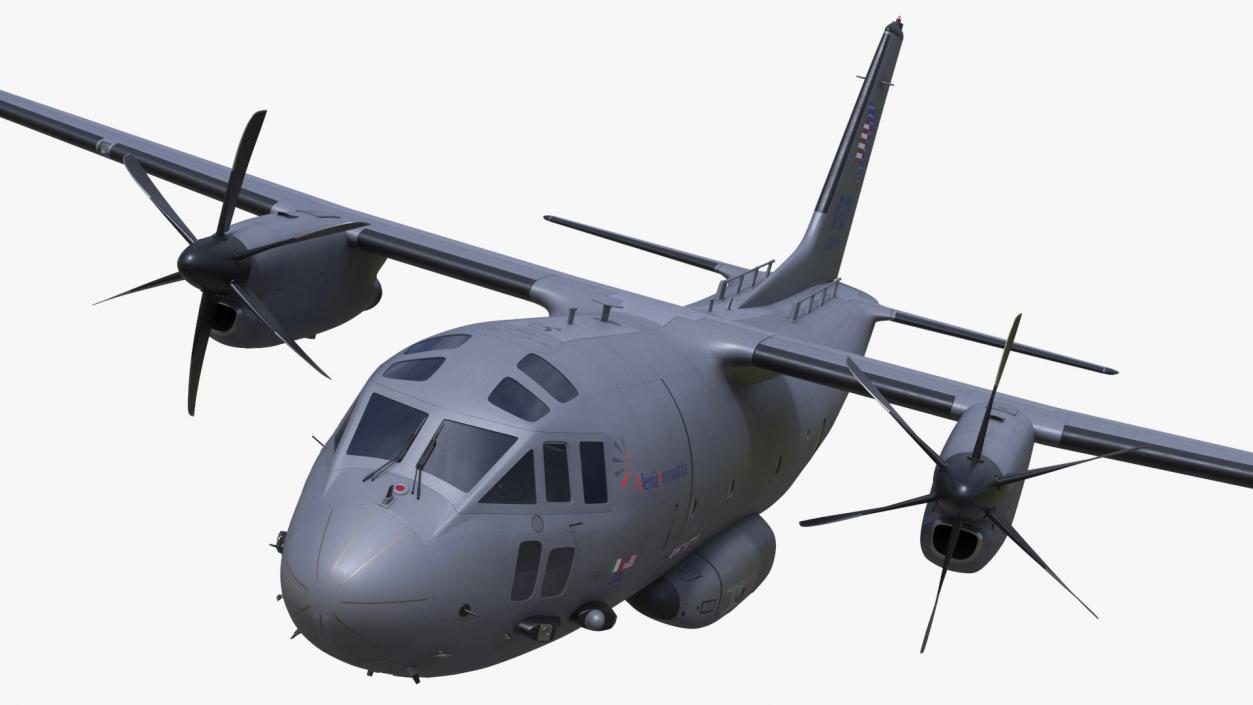 Aircraft Alenia C-27J Spartan Italian Flight 3D model