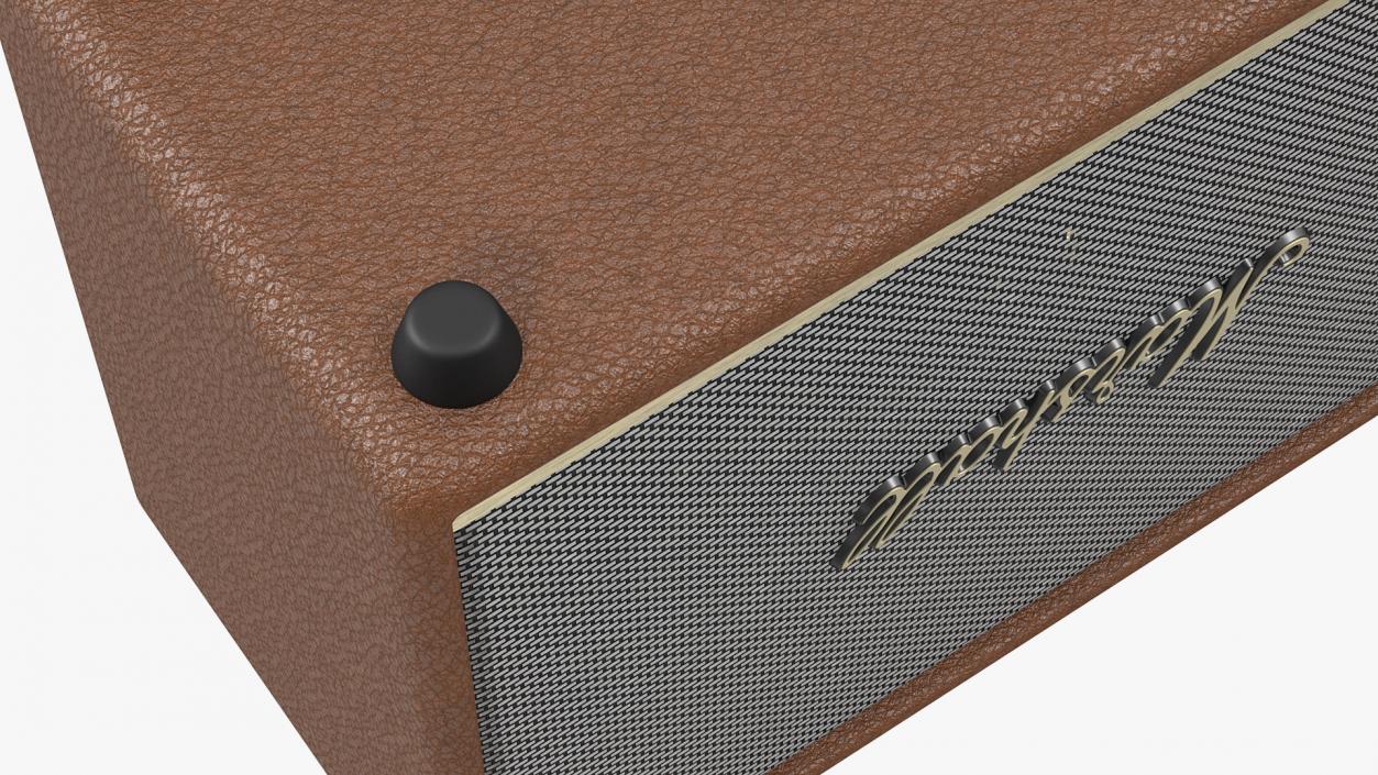 3D Marshall Woburn II Wireless Bluetooth Speaker Brown