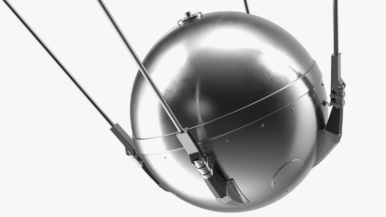 Sputnik 1 First Artificial Earth Satellite 3D