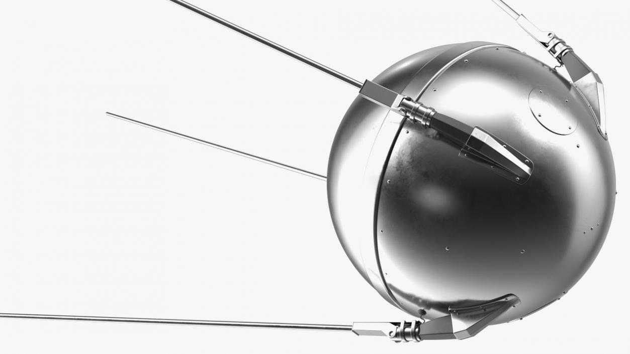 Sputnik 1 First Artificial Earth Satellite 3D