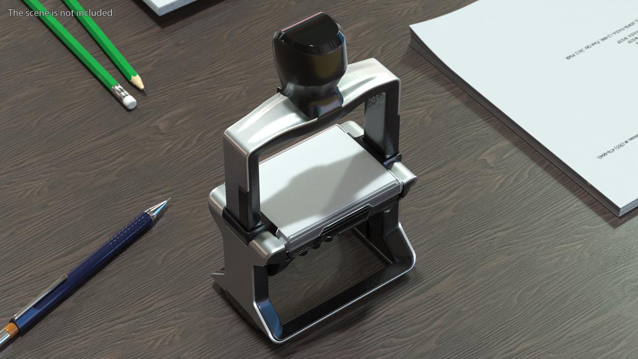 3D model Professional Self Inking Date Stamp