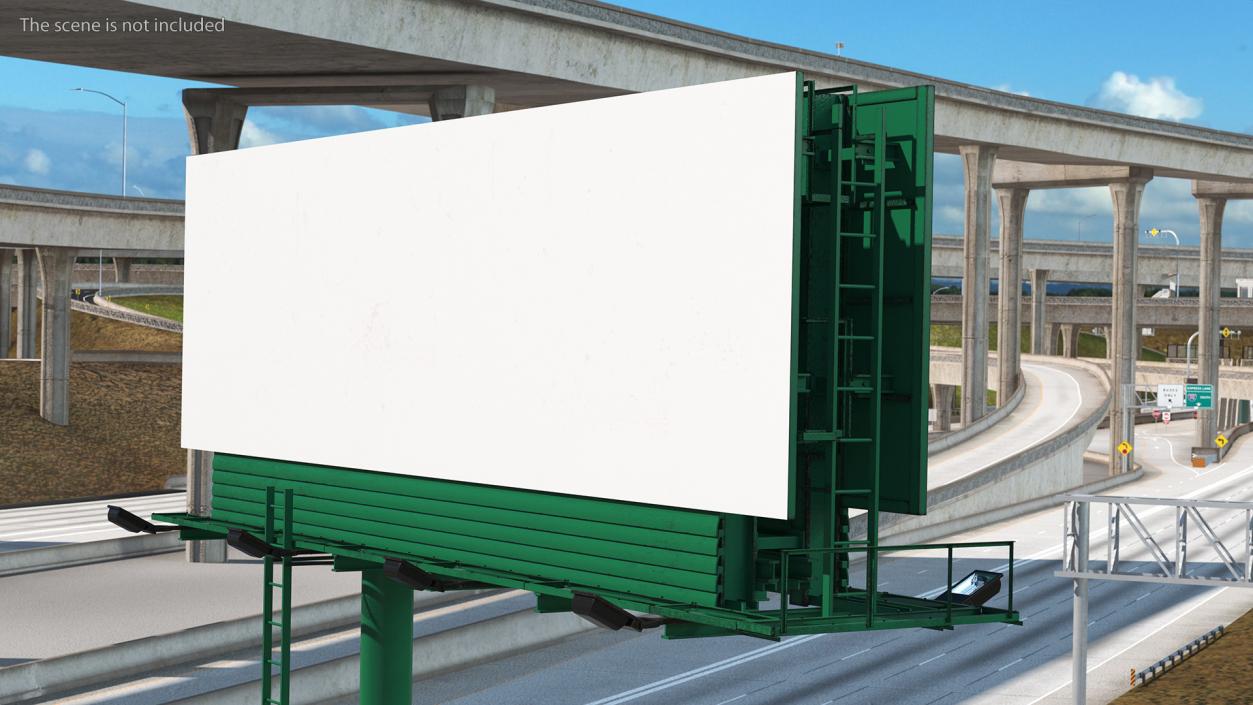 3D Outdoor Advertising Billboard Structure 2