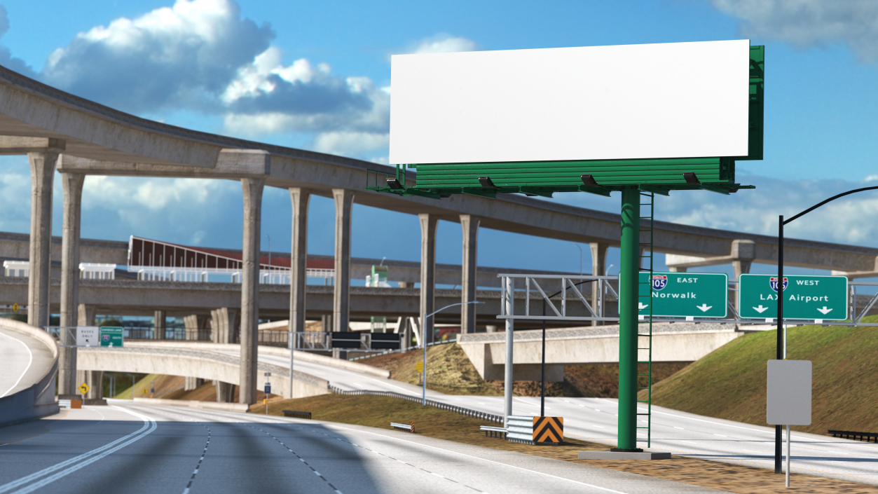 3D Outdoor Advertising Billboard Structure 2