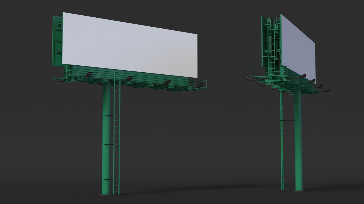 3D Outdoor Advertising Billboard Structure 2