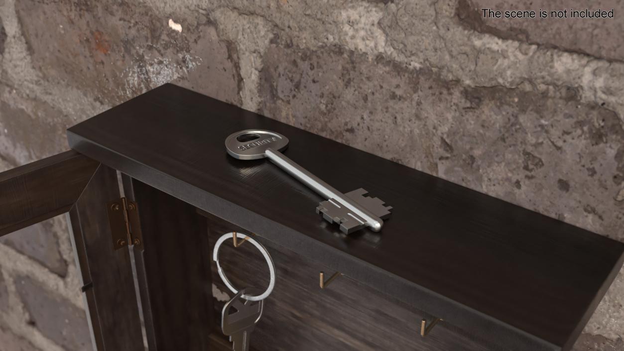 Door Lock Keys Collection 2 3D