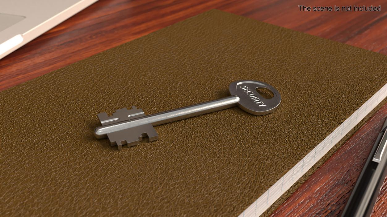 Door Lock Keys Collection 2 3D