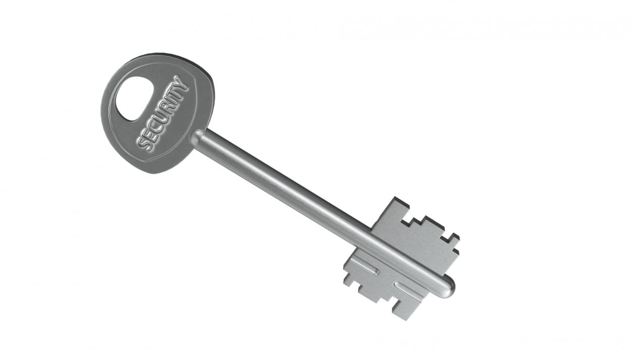 Door Lock Keys Collection 2 3D