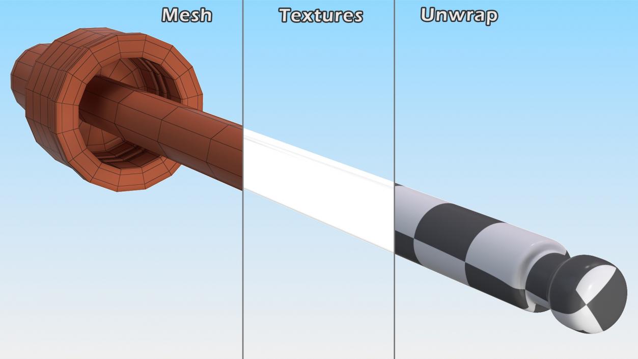 3D Glass Pipette model