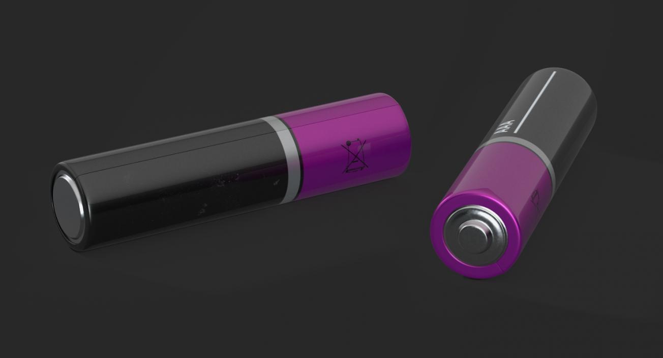 AAA Battery Generic 3D model