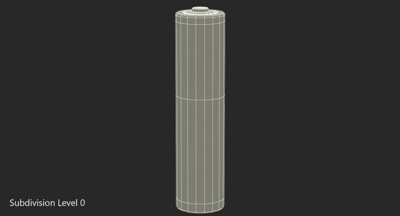 AAA Battery Generic 3D model