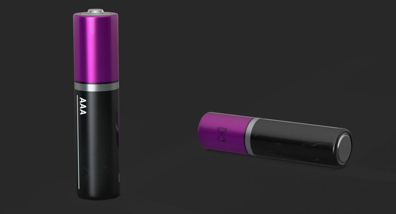 AAA Battery Generic 3D model