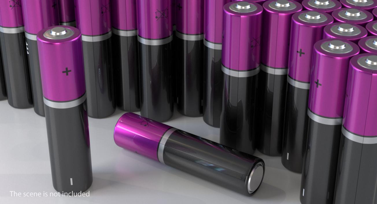 AAA Battery Generic 3D model