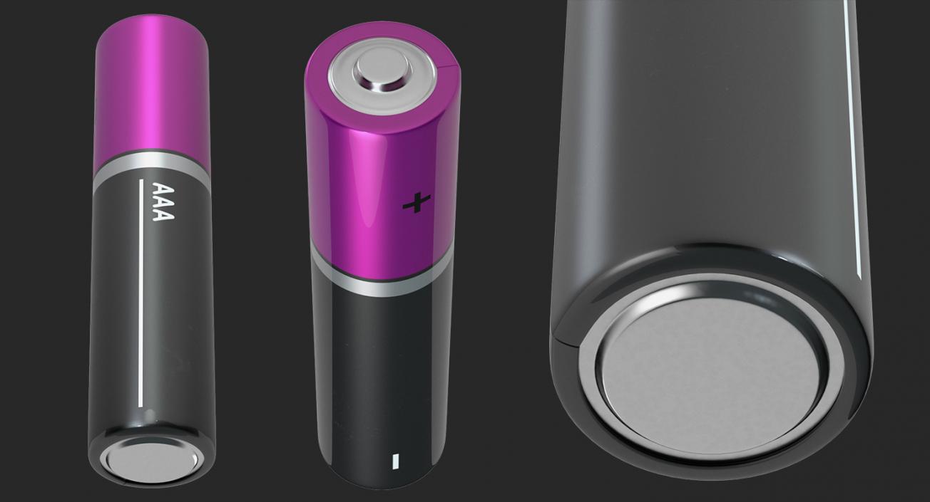 AAA Battery Generic 3D model