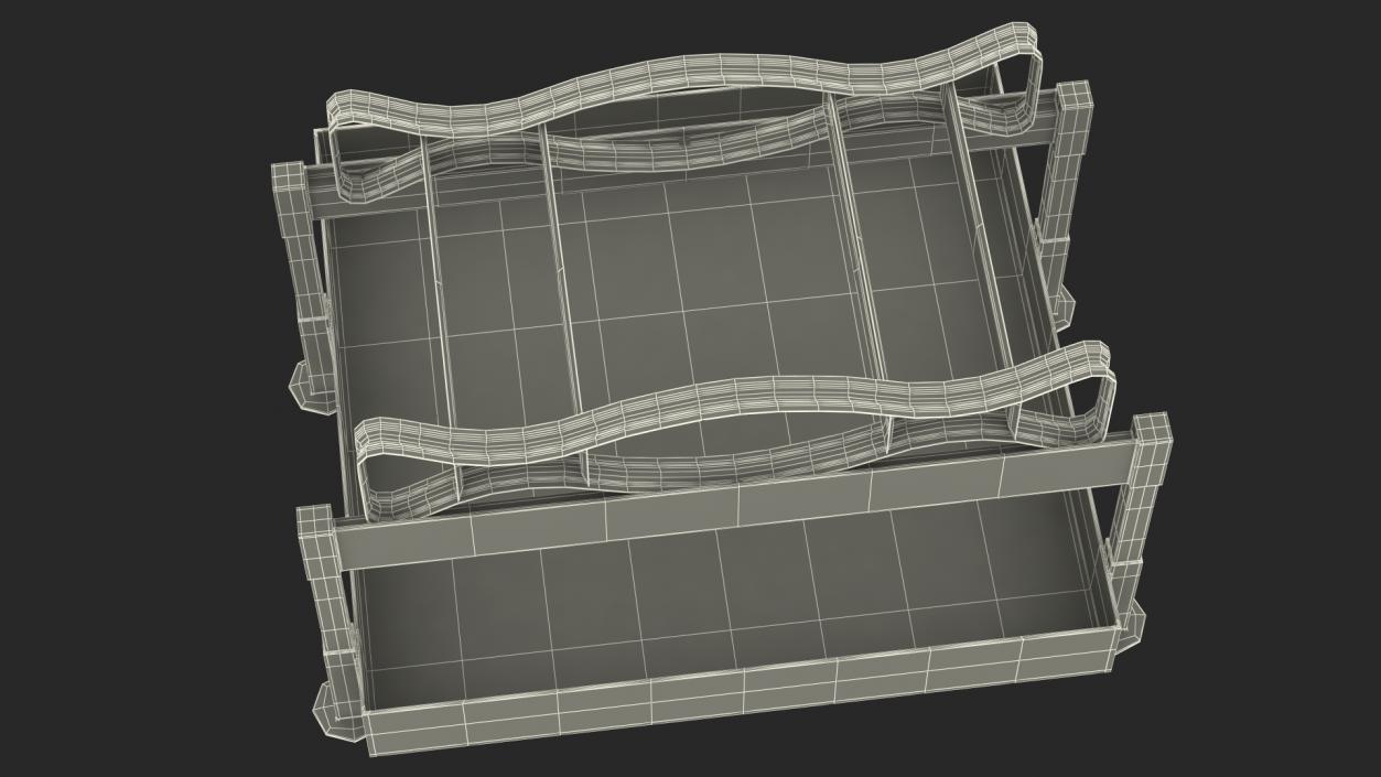 3D Barrel Horizontal Retention Basin model