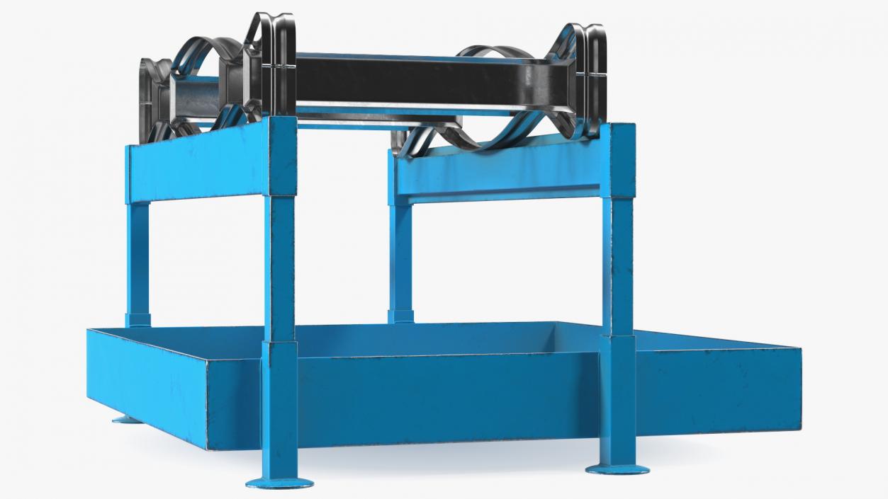 3D Barrel Horizontal Retention Basin model