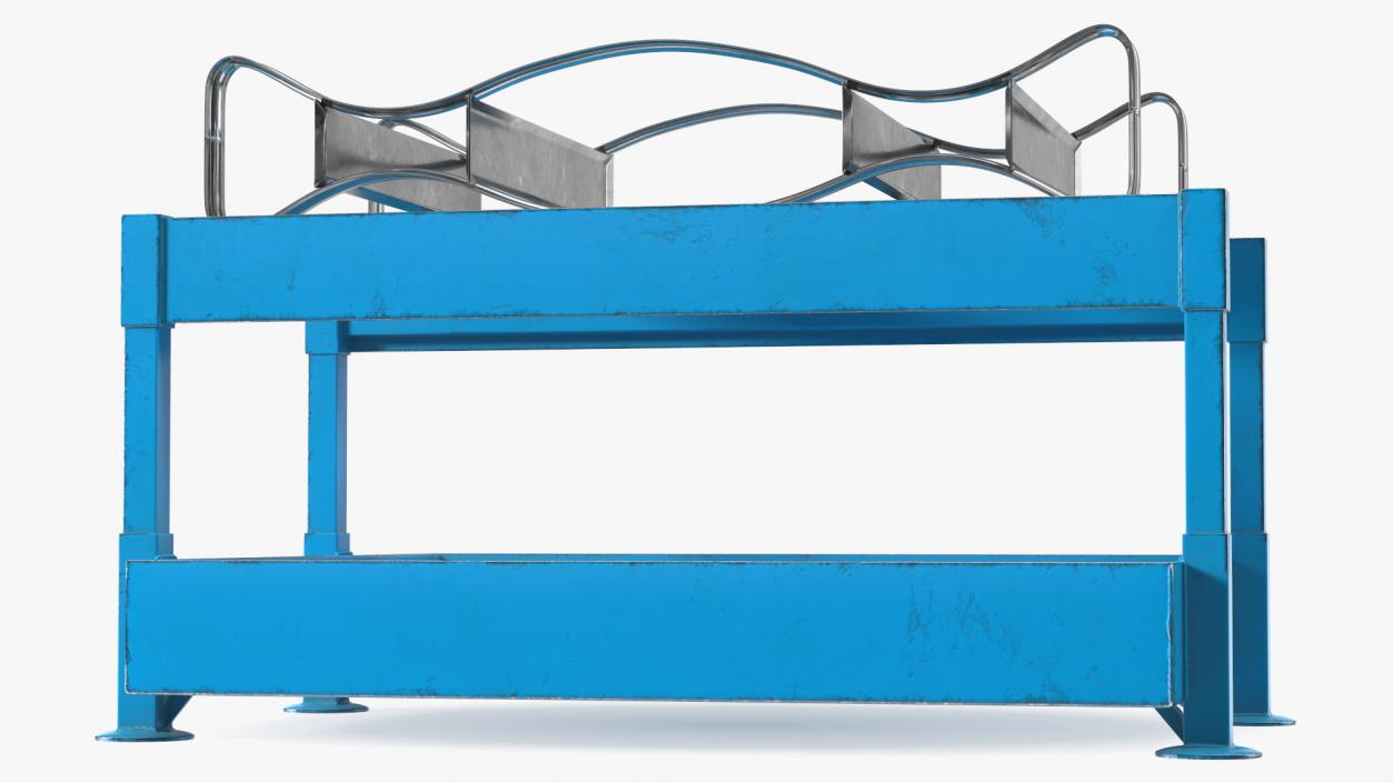 3D Barrel Horizontal Retention Basin model