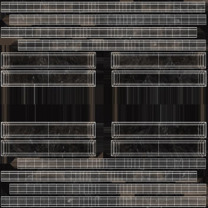 3D Barrel Horizontal Retention Basin model