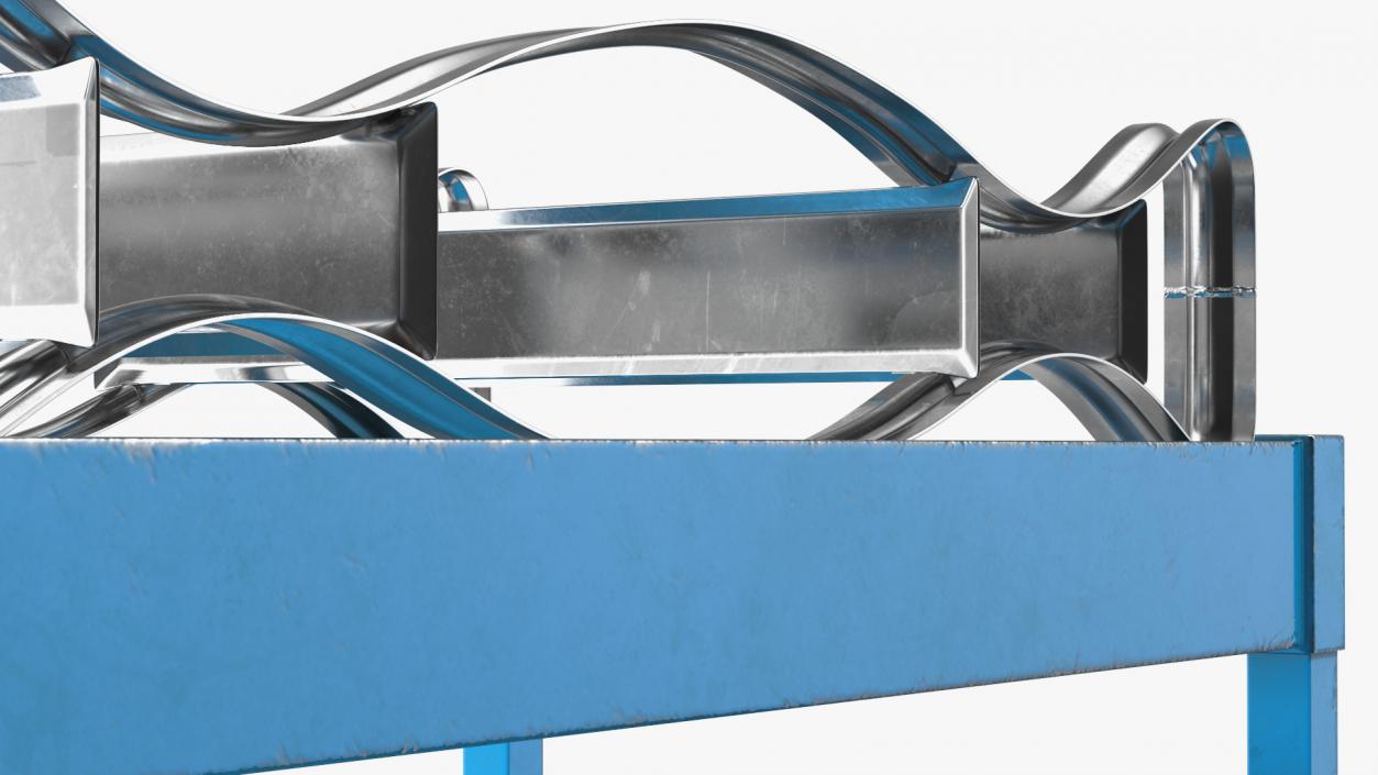 3D Barrel Horizontal Retention Basin model