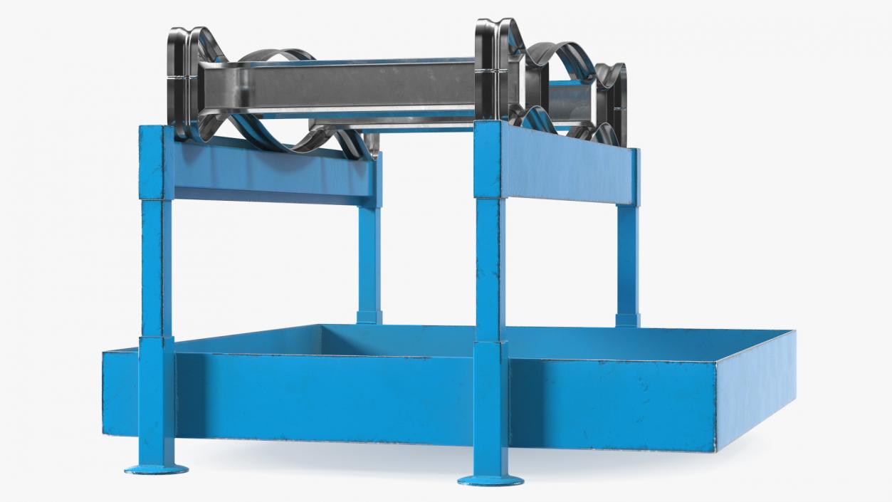 3D Barrel Horizontal Retention Basin model