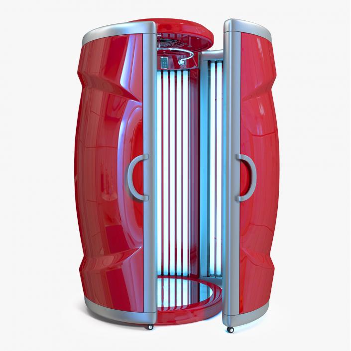 Vertical Solarium Tanning Bed 3D model