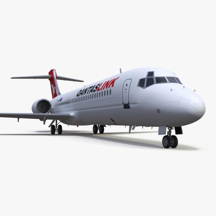 QantasLink Boeing 717-200 Aircraft 3D model