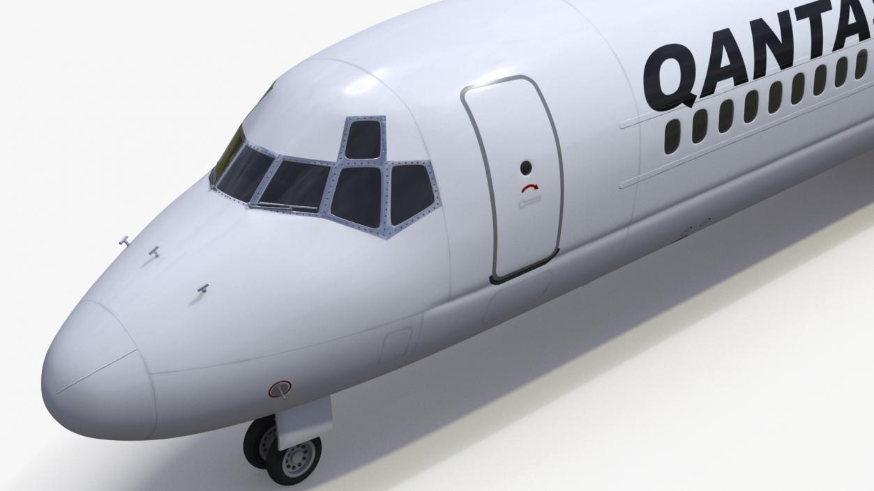 QantasLink Boeing 717-200 Aircraft 3D model