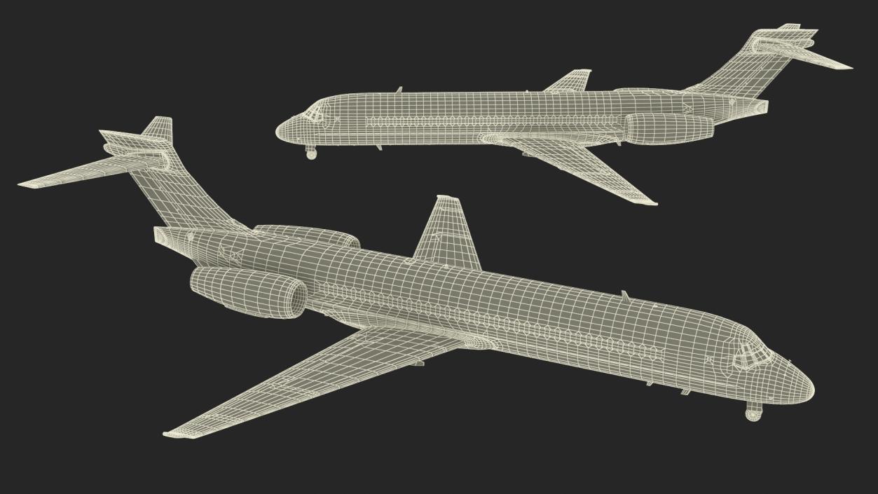 QantasLink Boeing 717-200 Aircraft 3D model