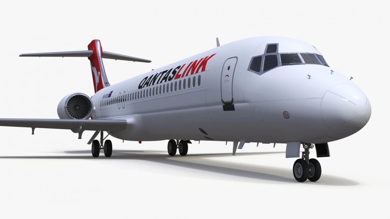 QantasLink Boeing 717-200 Aircraft 3D model