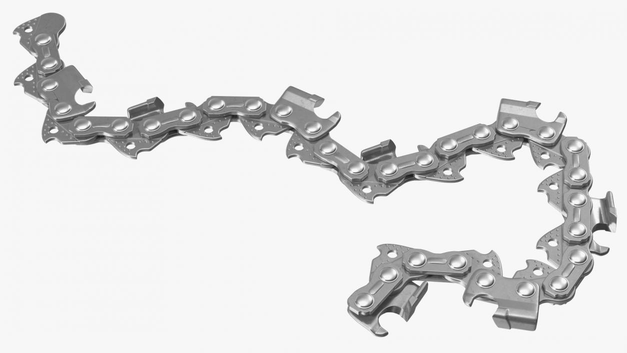 Segment Steel Chain for Chainsaw 3D