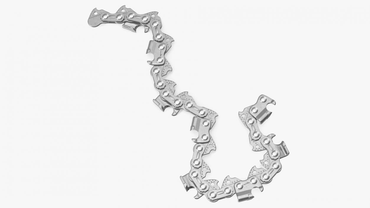 Segment Steel Chain for Chainsaw 3D