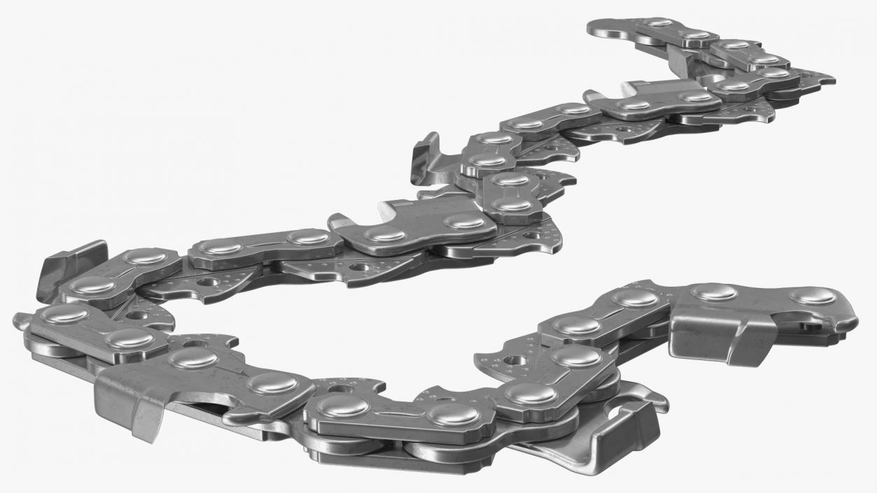 Segment Steel Chain for Chainsaw 3D