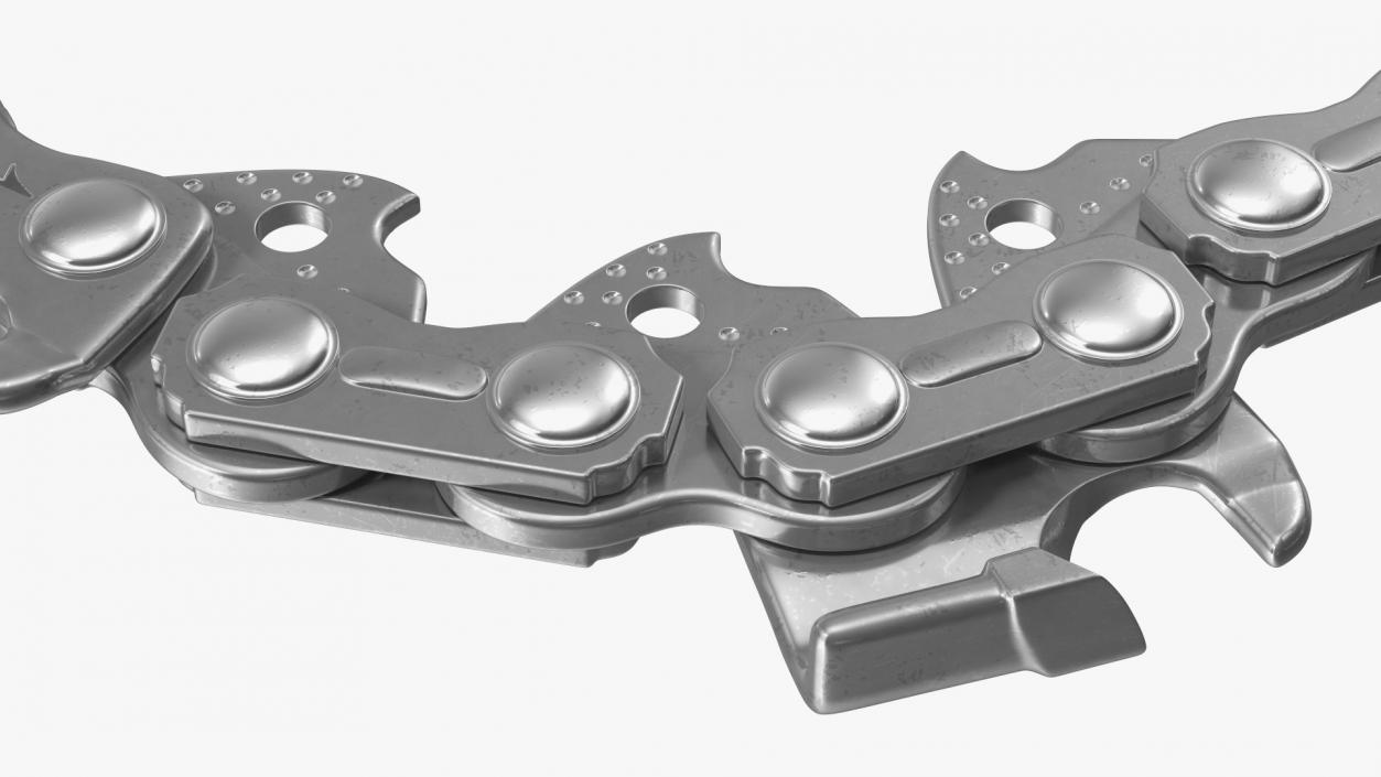 Segment Steel Chain for Chainsaw 3D