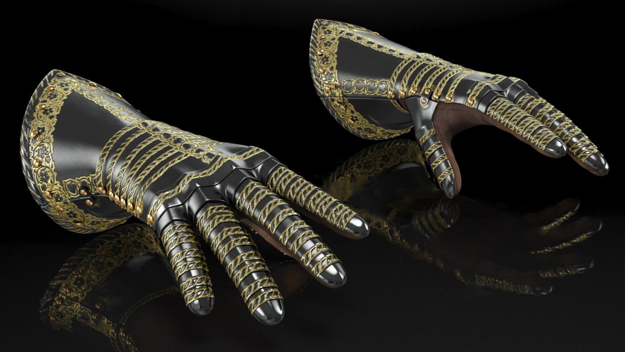 3D Armor Gauntlets Collection