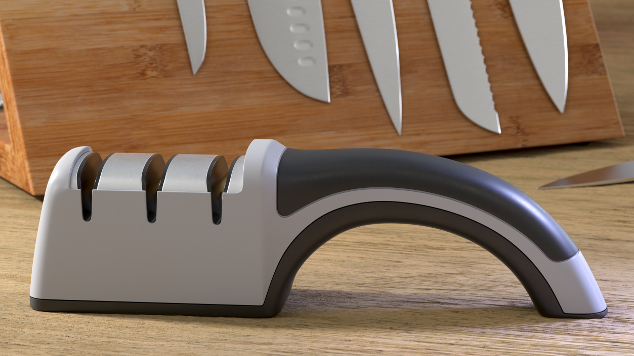 Manual Knife Sharpener 3D